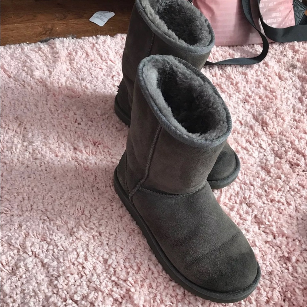 UGG winter boots. Women (grey)